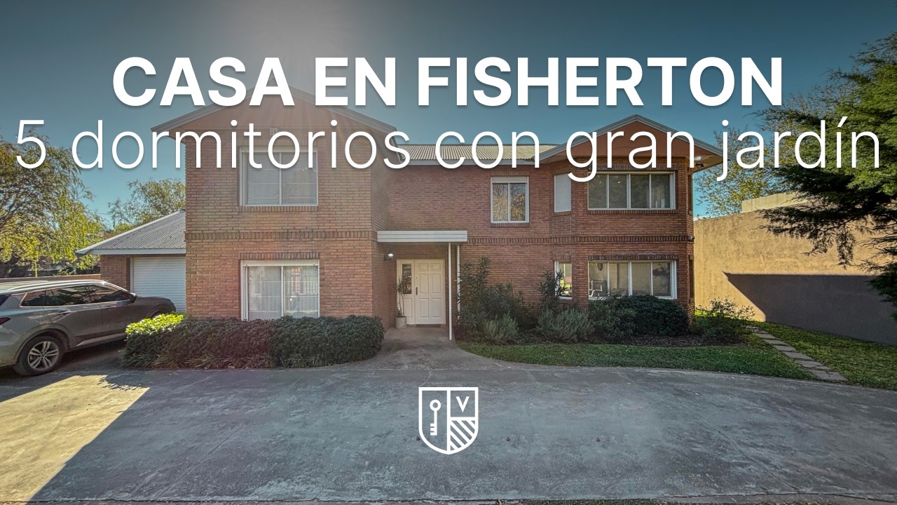 Casa de 5 dormitorios con gran jardín en Fisherton- Schweitzer 9180