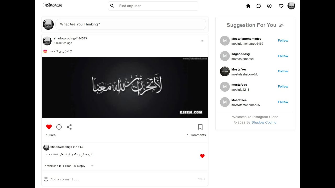Social Media : instagram clone (MERN) #2 - YouTube
