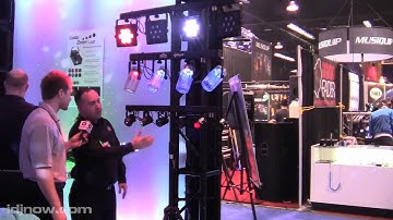 CHAUVET 4BAR TRI 4PLAY CL AND 6SPOT LED EFFECT LIGHTING FIXTURES NAMM 2011 FROM I DJ NOW