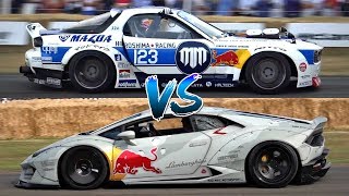 Mad Mikes Nimbul Lamborghini Huracan Vs. Mad Mikes Madbul 4-Rotor Mazda Rx-7