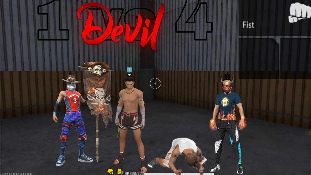 🔥 Devil Squad Ka Khatarnak Gameplay | Free Fire.  