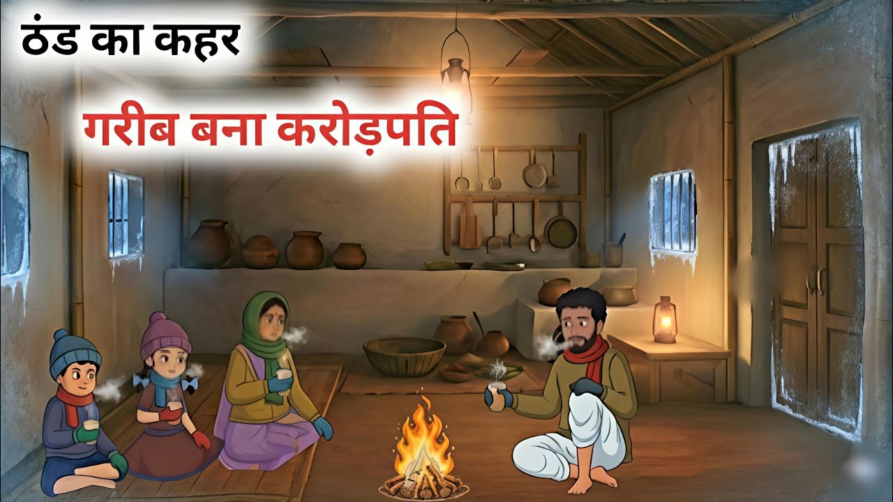 ठंड का कहर |गरीब बना करोड़पति हिंदी कहानी । मोरल स्टोरी। Thand ka kahar।Hindi kahaniya। winter story