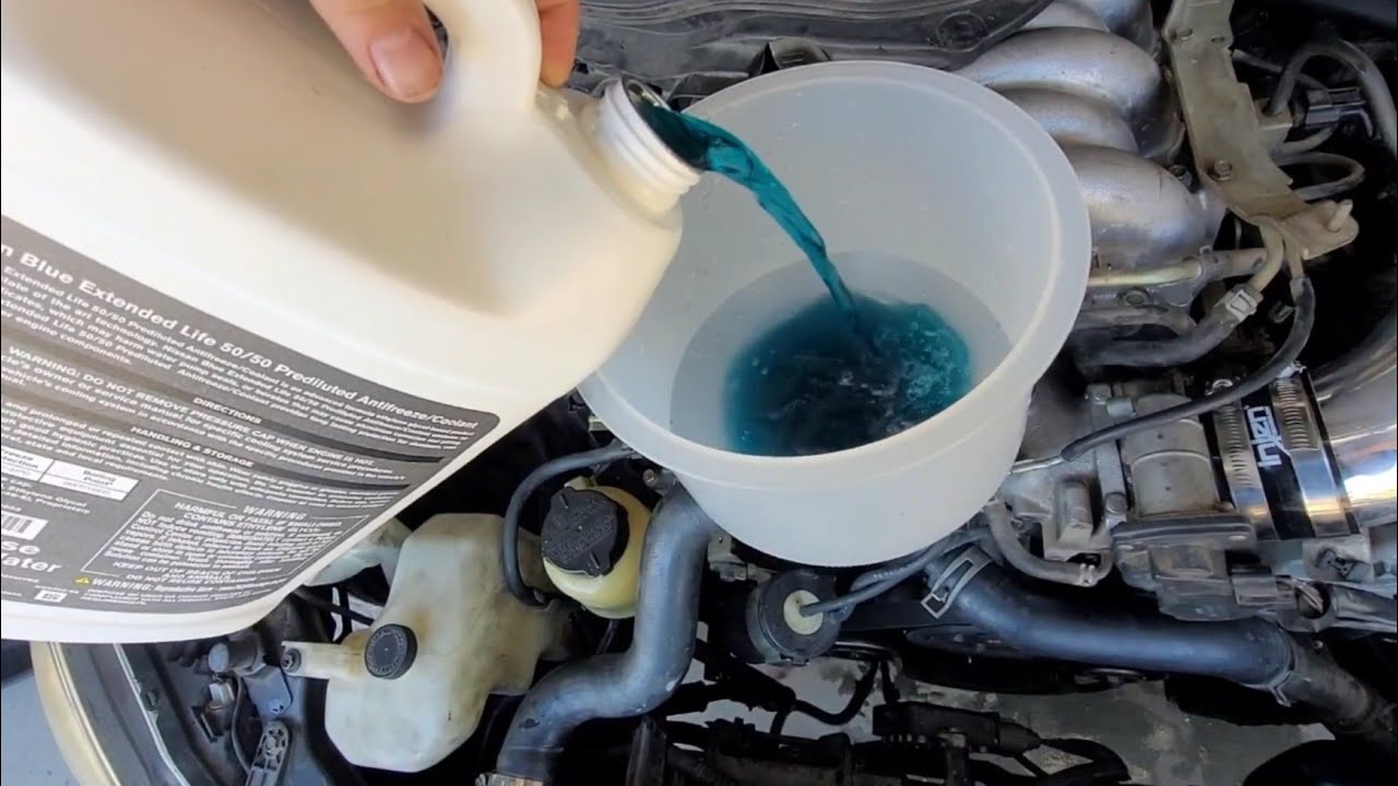 Coolant Flush On INFINITI M45 VK45DE YouTube