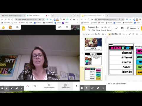 Google Meet - Split Screen and Share Tab
