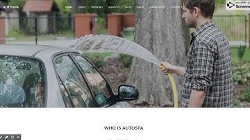 Auto Spa – Car Wash Auto Detail WordPress Theme