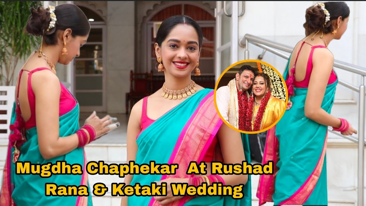 Kumkum Bhagya Mugdha Chaphekar Looking Absolutely beautiful In Saree At ...