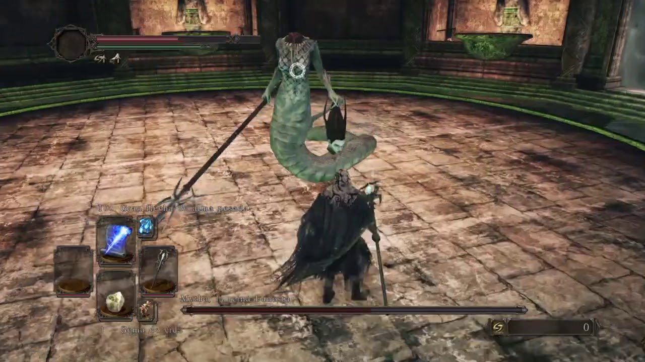 Dark Souls 2: Mytha, the Baneful Queen VS Sorcerer