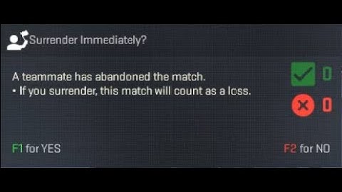 How to properly surrender in cs2