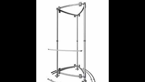 TRIGA Tri-Tower Assembly Animation