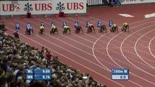 100m Men - Weltklasse Zürich 2014 Diamond League