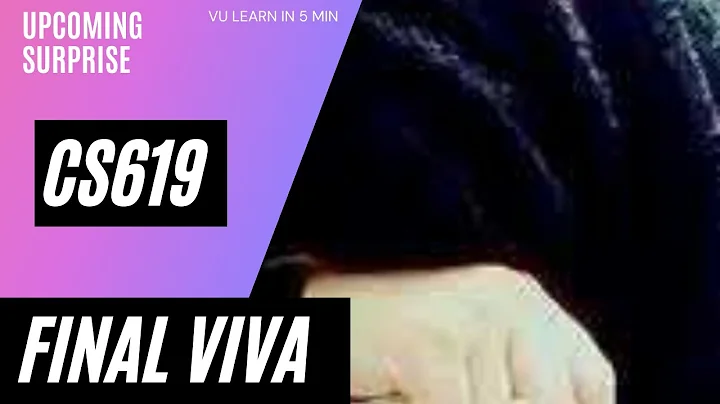 cs619 final viva and pre final viva