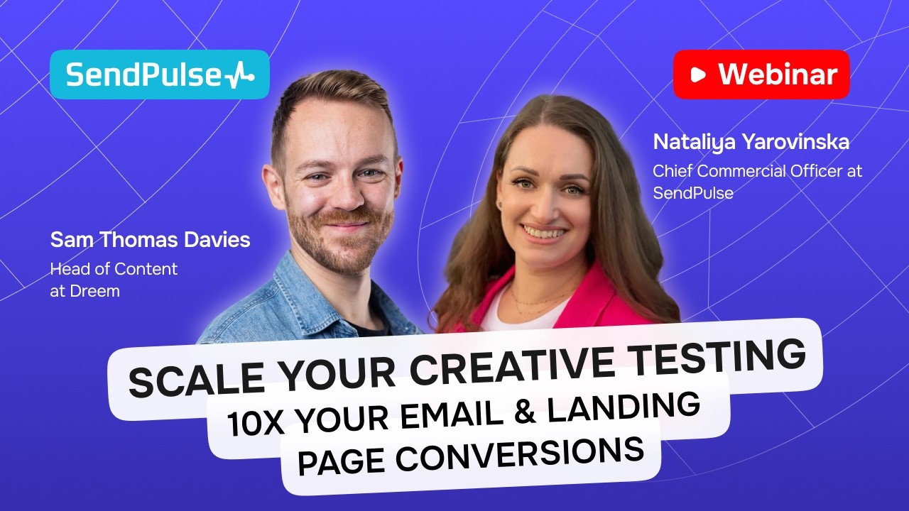 Scale Your Creative Testing 10x Your Email & Landing Page Conversions | Webinar