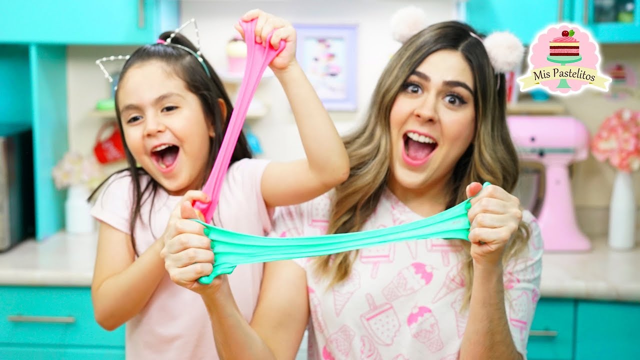 HAZ SLIME COMESTIBLE | MIS PASTELITOS KIDS - YouTube