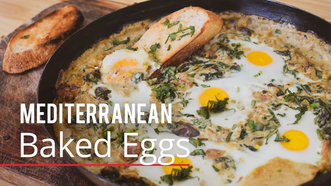 Oven Baked Eggs  The Mediterranean Dish