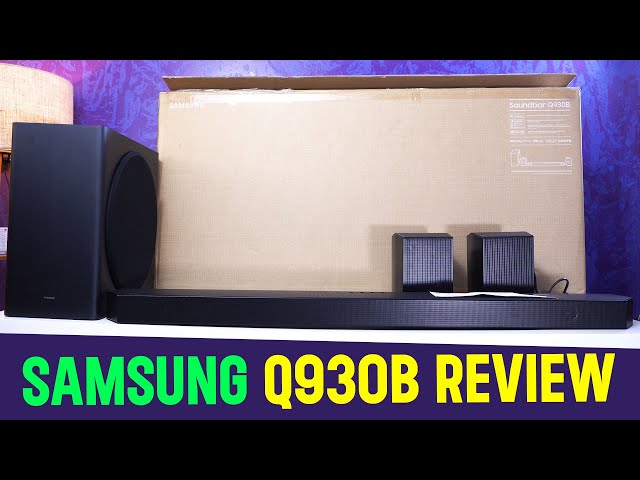 Samsung Q930b Dolby Atmos Soundbar review || samsung hw-q990c