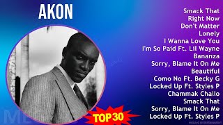 A k o n 2024 MIX Sus Mejores Éxitos ~ 1990s Music ~ Top R&B, Pop, Rap, Dance-Pop Music