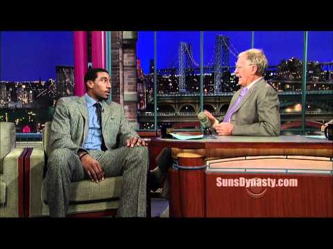 Amare Stoudemire on Letterman