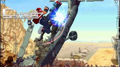 Legendary Terry vs Leona KOF XIII: "desert storm" AI BATTLE