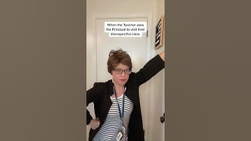 Teacher Calls Principal To Come To Disrespectful Class