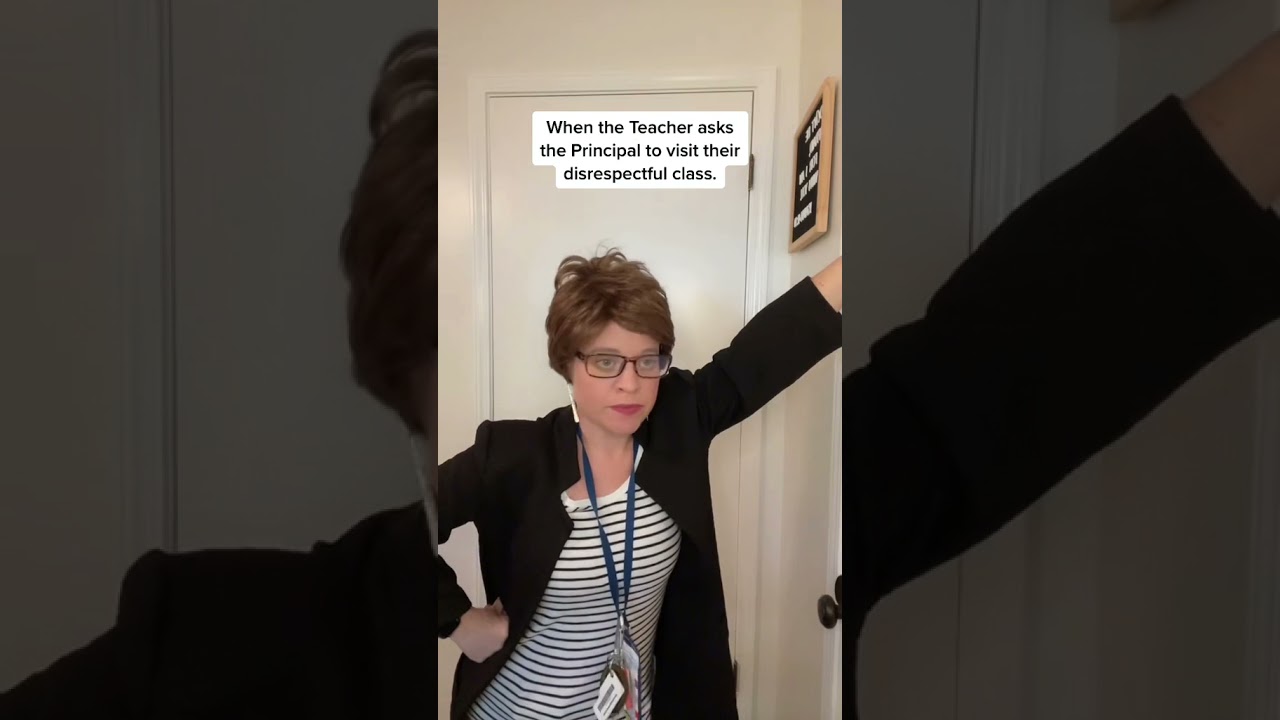 Teacher Calls Principal To Come To Disrespectful Class