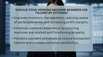 Should Your Vending Machine Business Use Telemetry Systems? - Passive Income Wizards