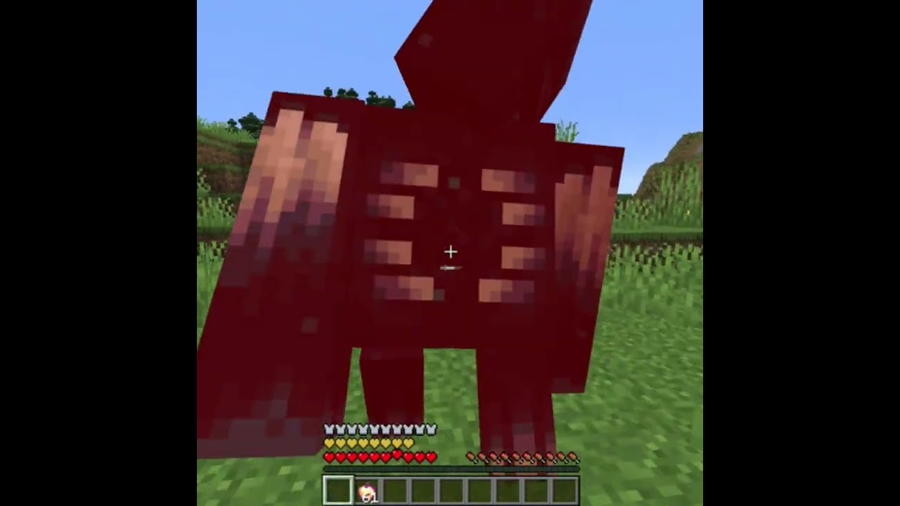 Protection 4 netherite amor with golden apple vs warden minecraft 1.19