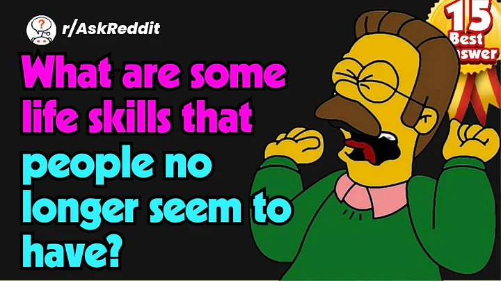 What are some life skills that people no longer seem to have? #askreddit
