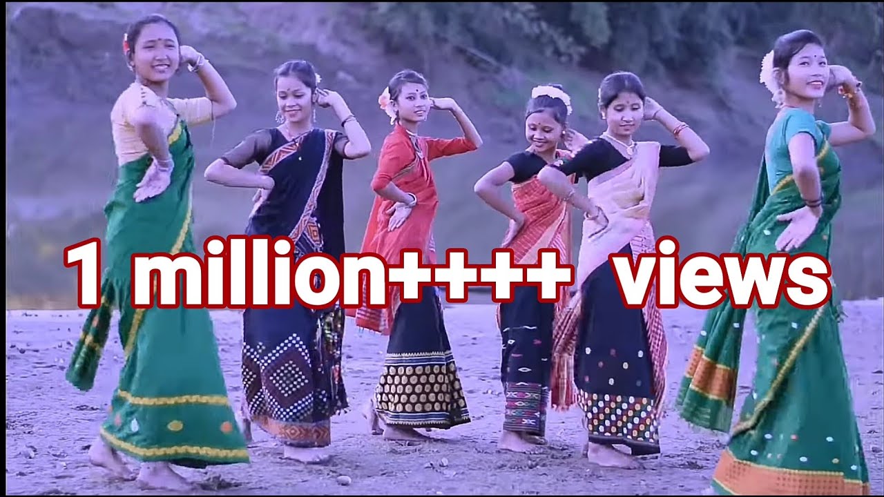 Tumi Ronga Nila Ajoni Pokhila  Dance Cover Video