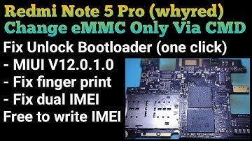 Change eMMC Only Redmi Note 5 Pro (whyred) Without Box | Fix Dual IMEI | Fix All Bug @mobilecareid