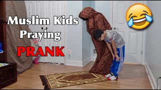MUSLIM KIDS PRAYING PRANK!!