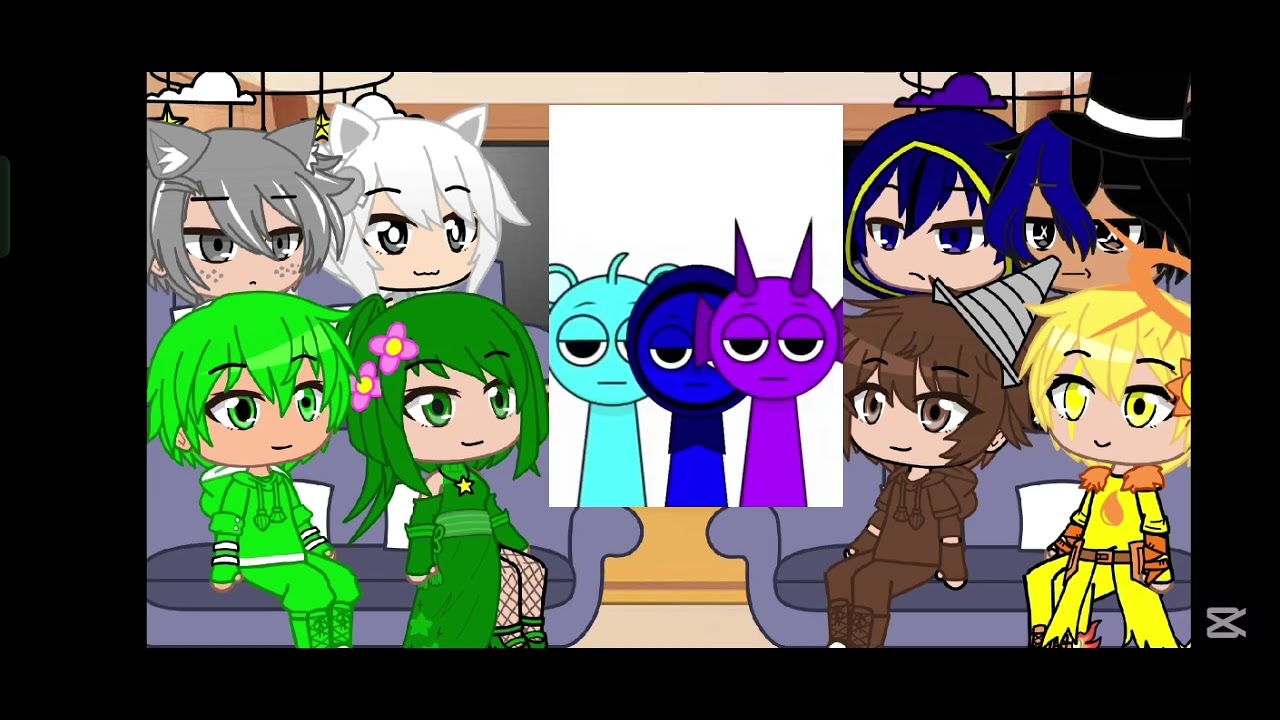 Реакция Sprunki на Мемы