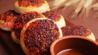 red pepper bread/The only correct way to muhammara/الطريقة الصحيحة والوحيدة لعمل خبزالمحمرة