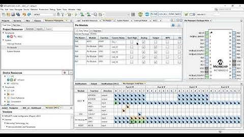 Programación de microcontrolador PIC Microchip Mpalab X MCC PIC18: Conversor analogico digital.