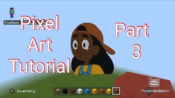 Minecraft Pixep Art Tutorial Connie (Steven Universe) Part 3