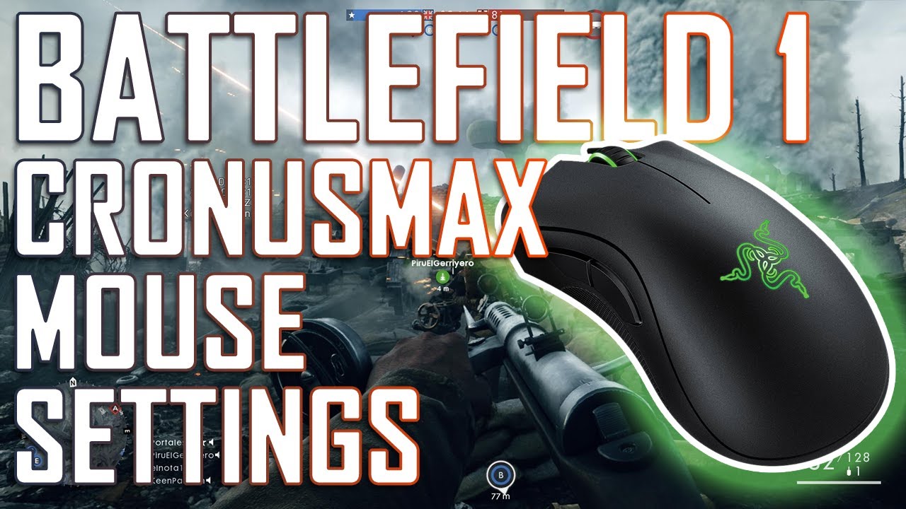 Blandet butik sokker Battlefield 1 - PS4 Mouse and Keyboard WRECKS Controller Users - CronusMAX  PLUS - YouTube