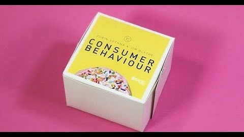 Consumer Behaviour in bite-sized chunks by Sethna and Blythe