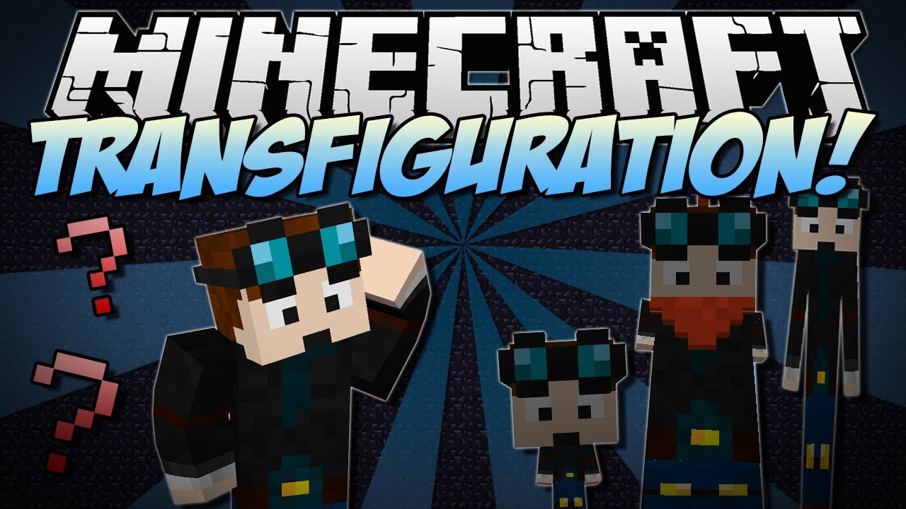 Minecraft TRANSFIGURATION! (Bobbleheads, Stickmen & More