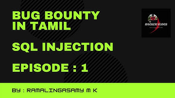 Sql injection in Tamil | Live website example | Bug Bounty Tamil | Ramalingasamy M K