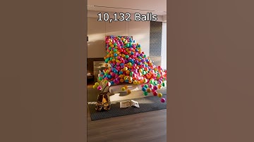 Intense room simulation in blender with up to 10k balls 🔥 #blenderanimation #3danimation #blender3d