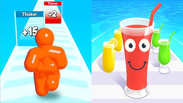 Tall Man Run | Juice Run - All Level Gameplay Android iOS Ep 1