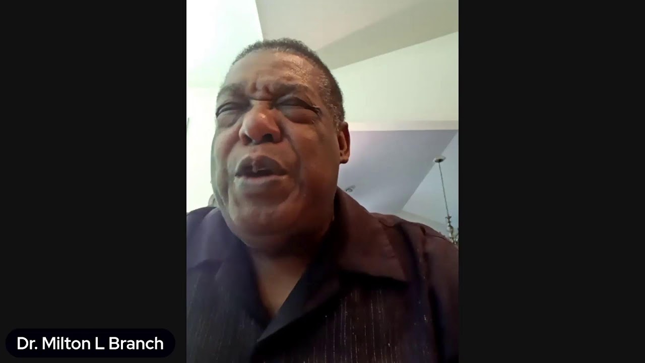 HWPC NoonDay Word - Rev. Dr. MIlton Branch, Sr.