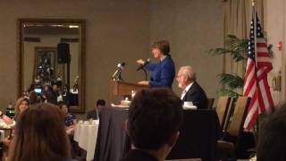 'You're in the big time now,' Sen. Amy Klobuchar says of Pa.'s U.S. Senate race