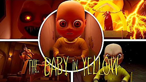 The Baby in Yellow: Crown Childcare - Full GAME Walkthrough & Ending (Showcase)