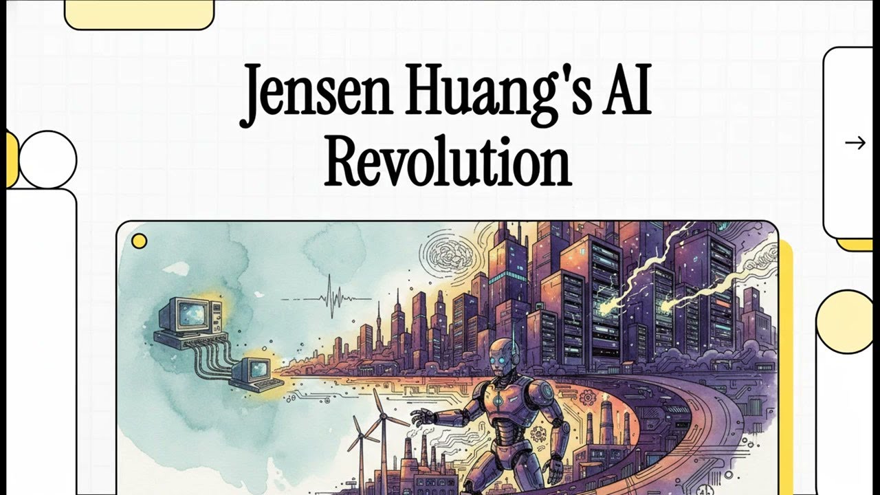 "AI is a full-scale industrial revolution surpass the impact of PC and Internet" - Jensen Huang
