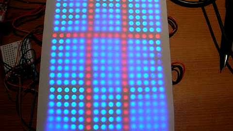 24x16 RGB LED Display - Second Round of Animations
