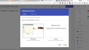 How to Import Blogger Posts Into New Google Sites