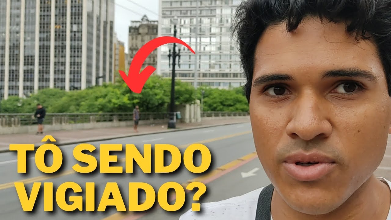 Fui OBSERVADO no Centro de SP… e não foi coincidência