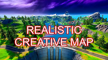 REALISTIC CREATIVE MAP WITH CODE! (1v1, 2v2, 3v3, 4v4)