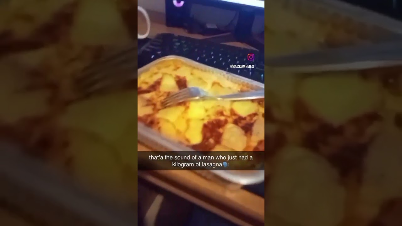 kilogram lasagne 🫩 