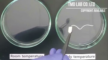 SMP material recovering its shape at body temperature